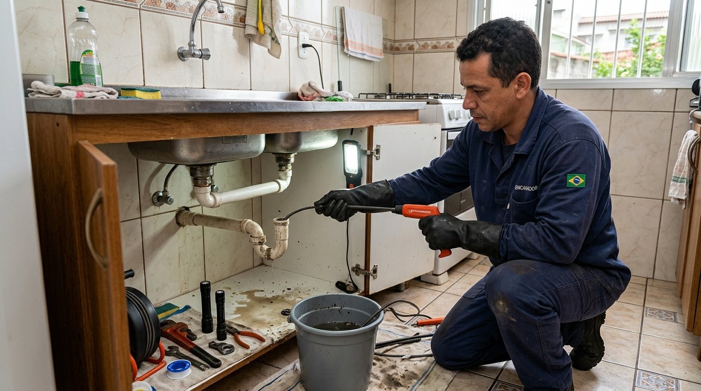 Instalação hidráulica em Uberaba-MG