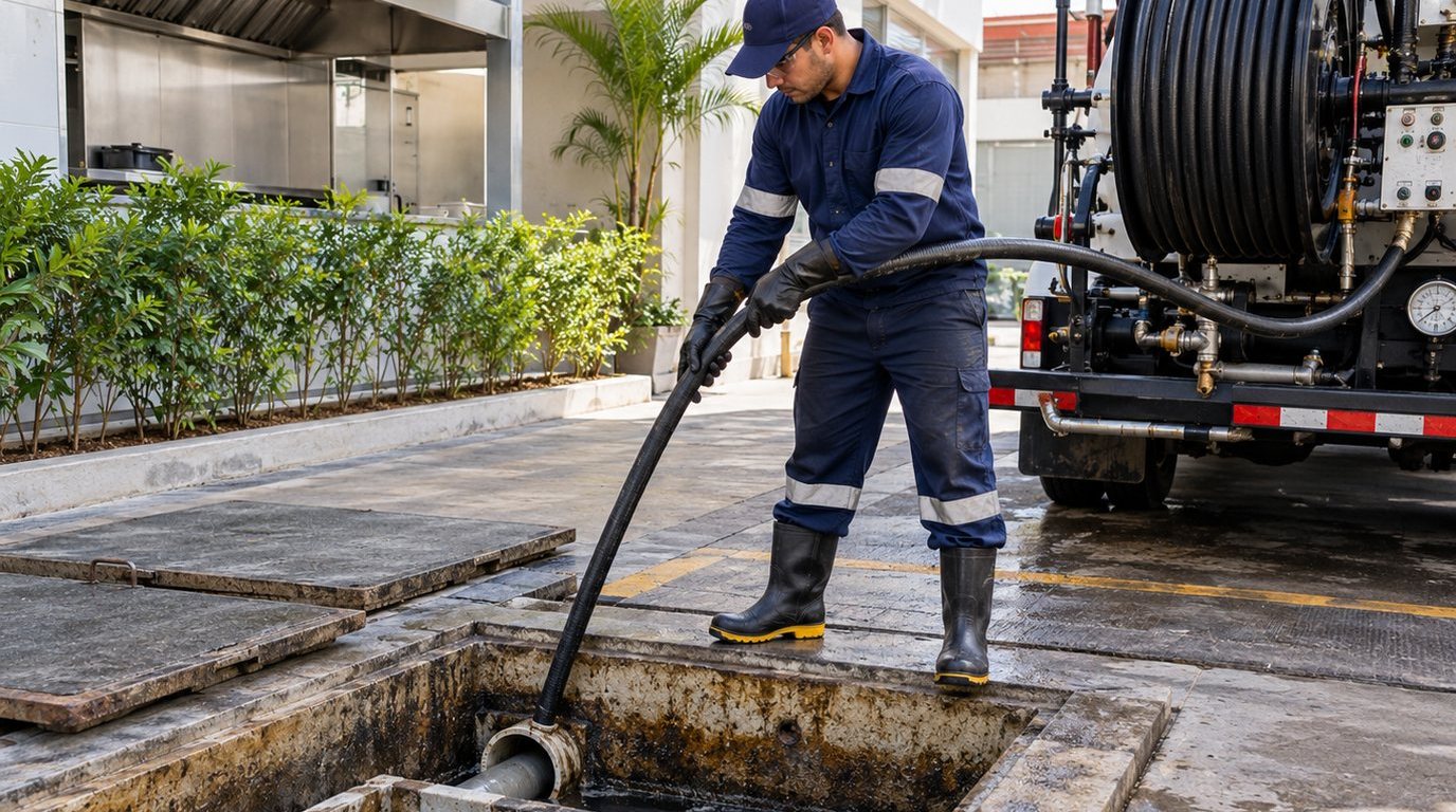 Limpeza de ralos pluviais em Uberaba-MG
